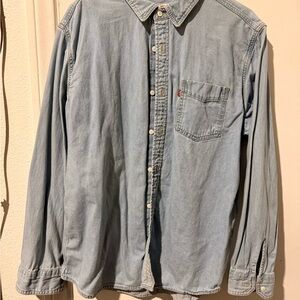 Levi's Casual Light Blue Button Down Shirt
